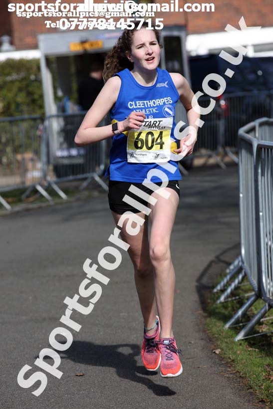 Girls under-15s Northern Athletics 5k Champs., Birkenhead Park. Photo: David T. Hewitson/Sports for All Pics